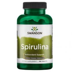 SWANSON Spirulina 500 mg 180 tabl.