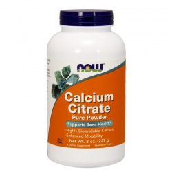 NOW FOODS Calcium Citrate (Cytrynian wapnia) 227 g