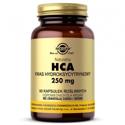 SOLGAR HCA Kwas hydroksycytrynowy 250 mg 60 caps.