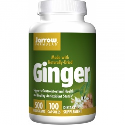 JARROW FORMULAS Ginger Imbir 500 mg 100 caps.