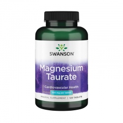 SWANSON Taurynian Magnezu 100 mg 120 tabs.