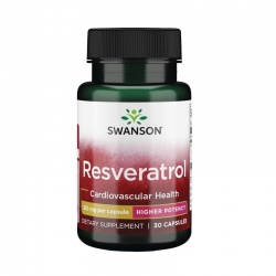 SWANSON Resveratrol 250 30 caps.
