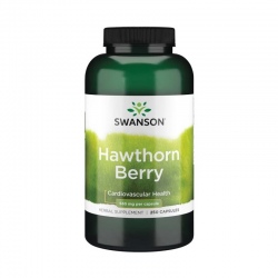 SWANSON Hawthorn Berries (owoce głogu) 250 kaps.
