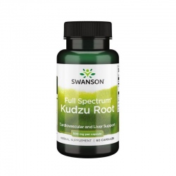 SWANSON Kudzu Root 500 mg 60 caps.