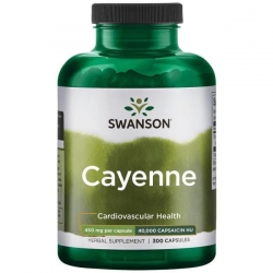 SWANSON Cayenne 450 mg 300 caps.