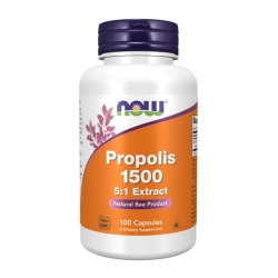 NOW FOODS Propolis 1500 mg 100 veg caps.