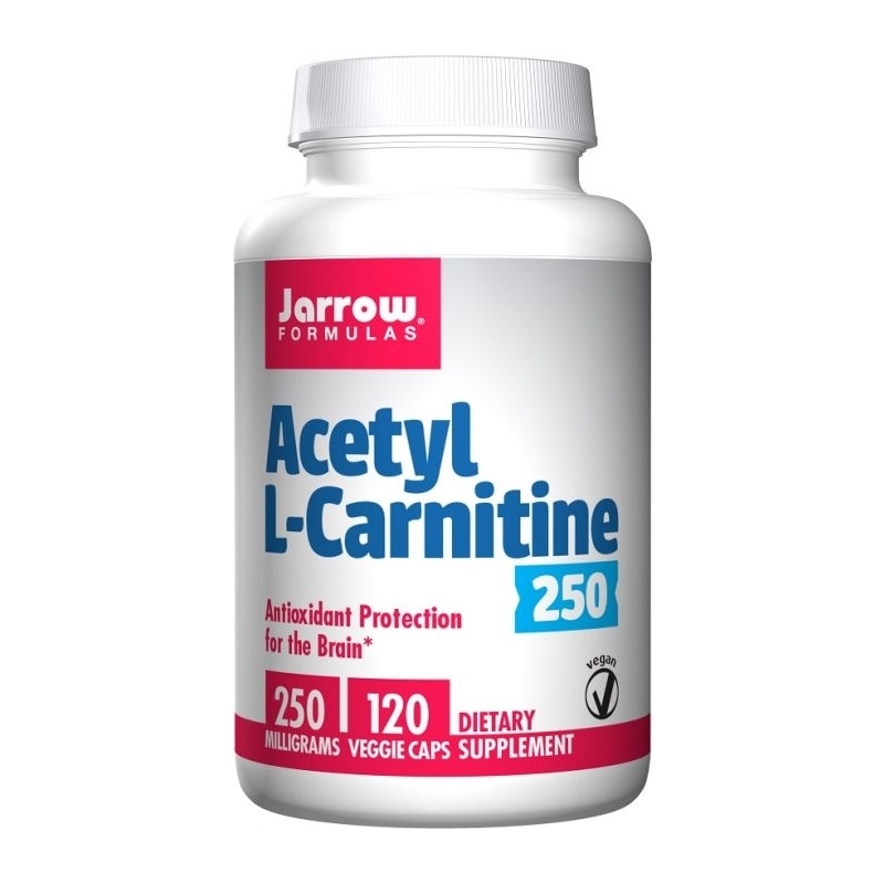 JARROW Acetyl L-Carnitine 250mg 120 vcaps.