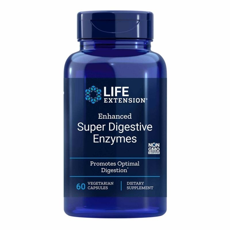 LIFE EXTENSION Super Digestive Enzymes 60 kaps