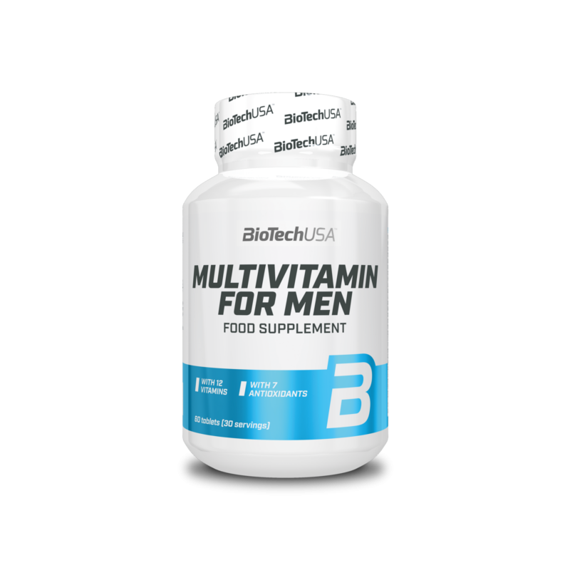 مصاريف أكثر الحمار الوحشي  ♕BIOTECH Men's Performance Multivitamin for Men - 60 tabletek|Witaminy