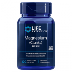 LIFE EXTENSION Magnesium Citrate 160mg 100 kaps.