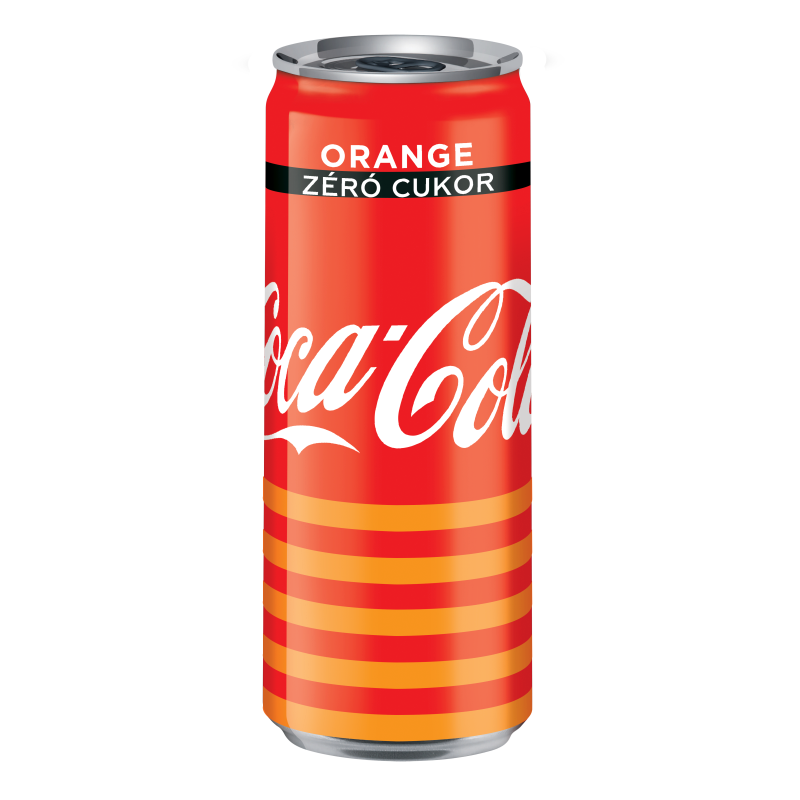 Coca Cola Zero 330ml Orange