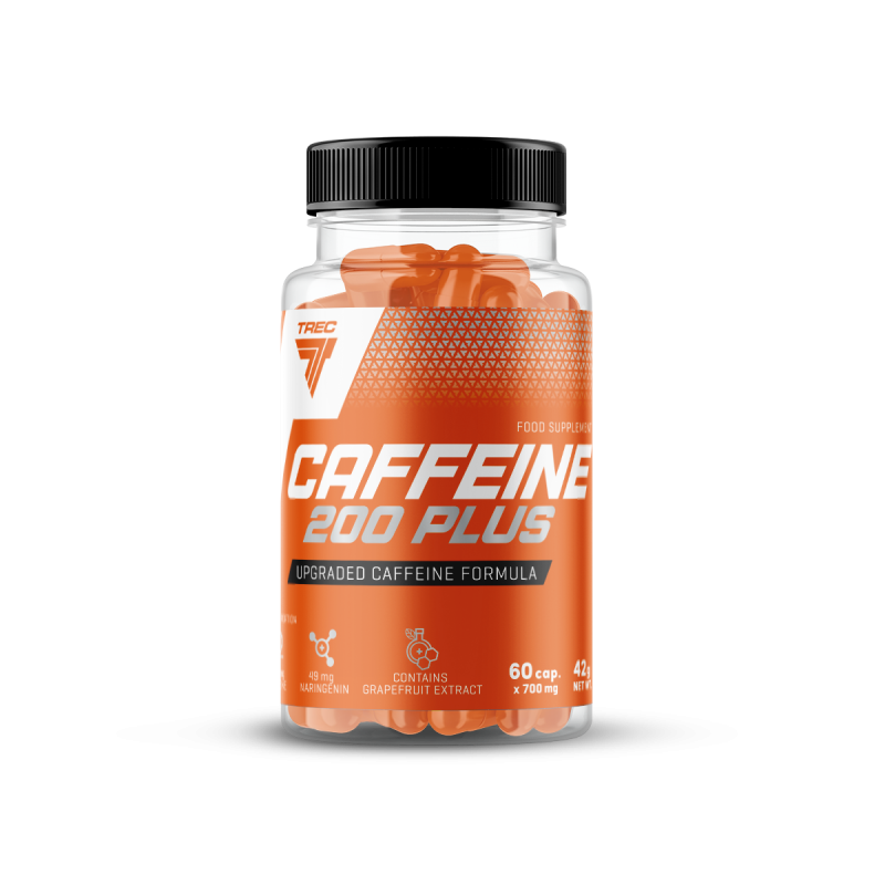 TREC Caffeine Plus 200 mg 60 kaps.