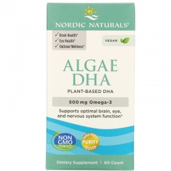 NORDIC NATURALS Algae Omega 3 500mg 60 gels