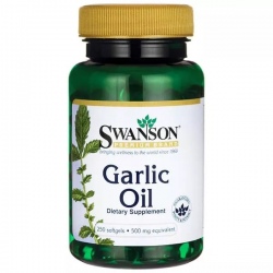 SWANSON Garlic Oil 250 kaps