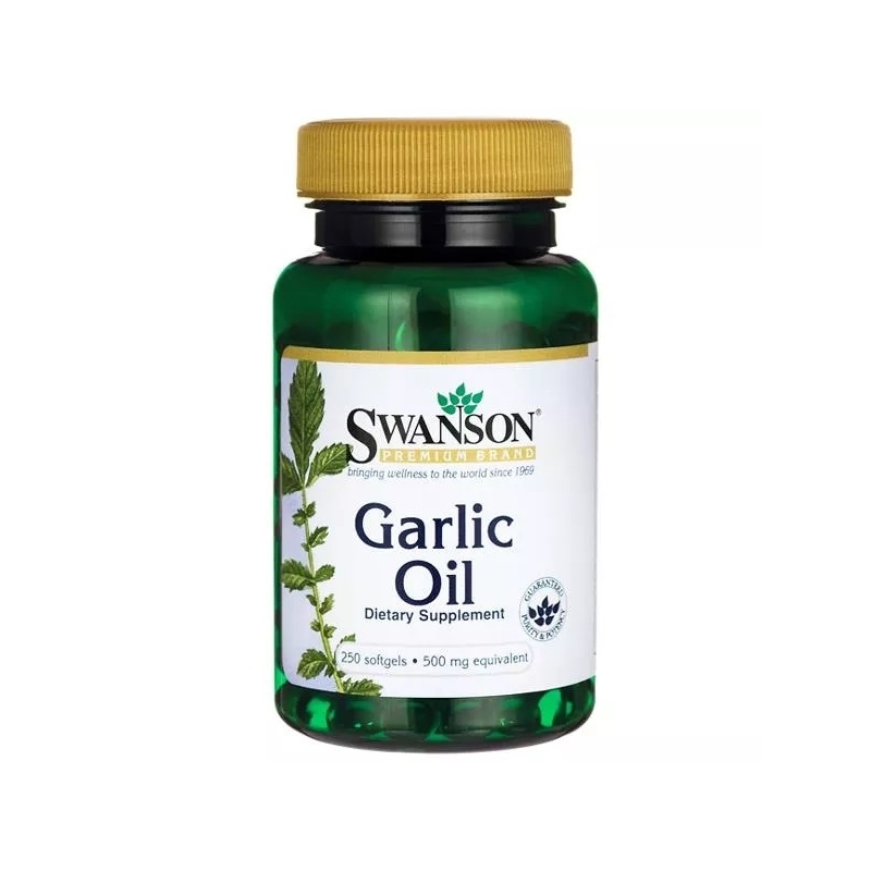 SWANSON Garlic Oil 250 kaps