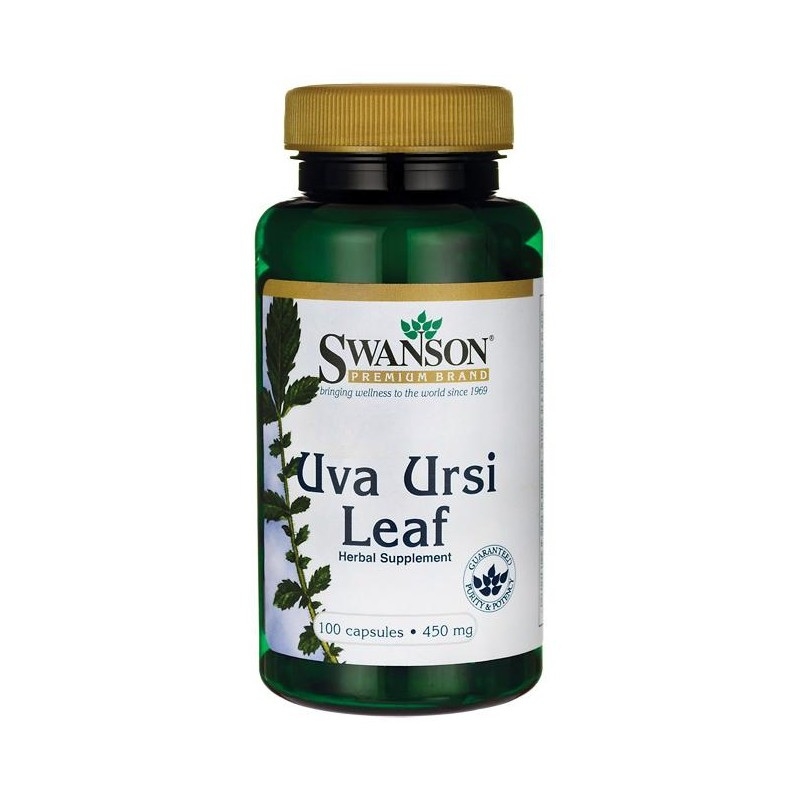 SWANSON Uva Ursi Leaf 450 mg 100 kaps.