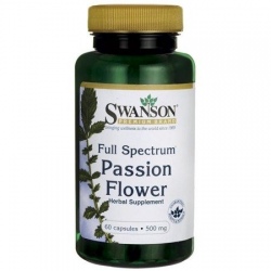 SWANSON Full Spectrum Passion Flower 500mg 60 kaps.