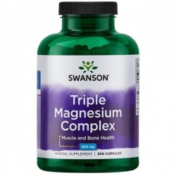 SWANSON Triple Magnesium Complex 300 kaps.