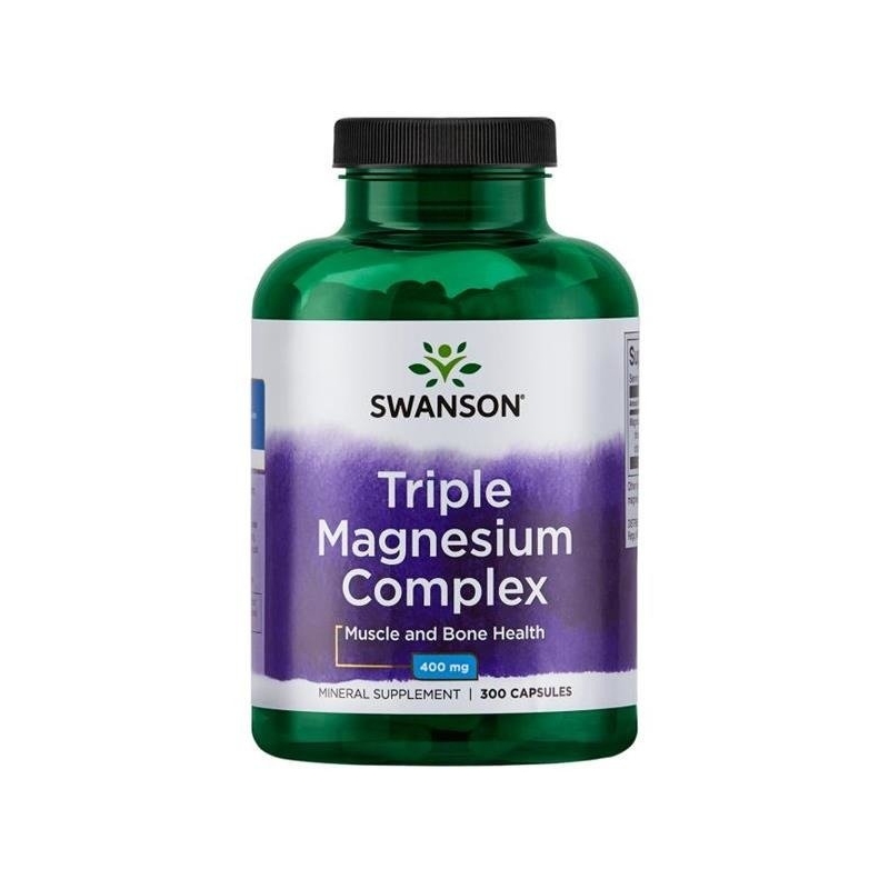 SWANSON Triple Magnesium Complex 300 kaps.