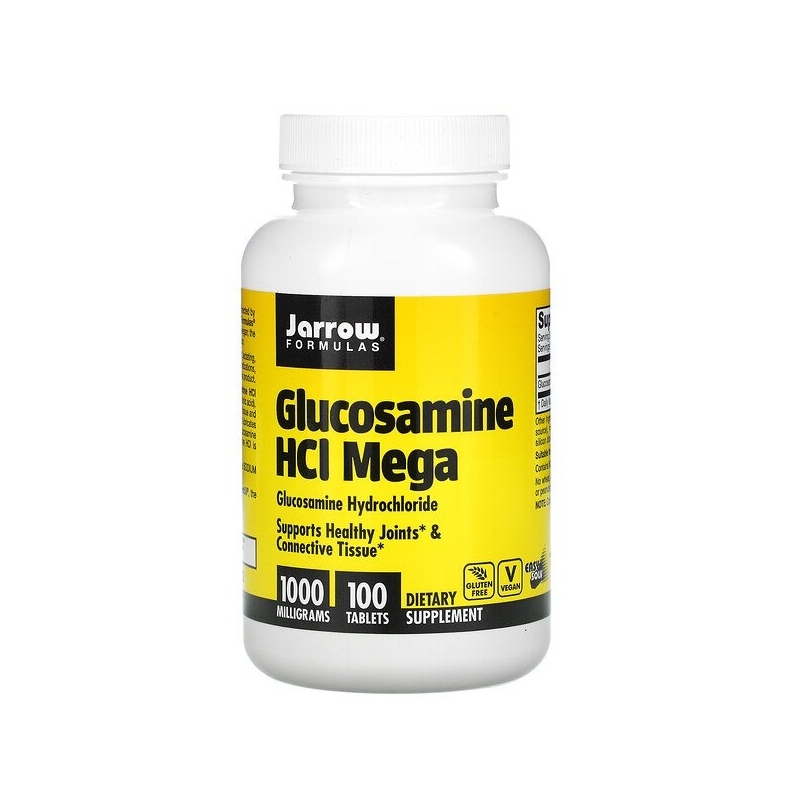 JARROW Glucosamine HCL 1000mg 100 tabl.