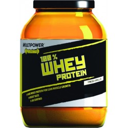MULTIPOWER 100% Whey Protein 2250g Truskawka