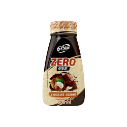 6PAK Syrop Zero 500ml Czekolada-Kokos
