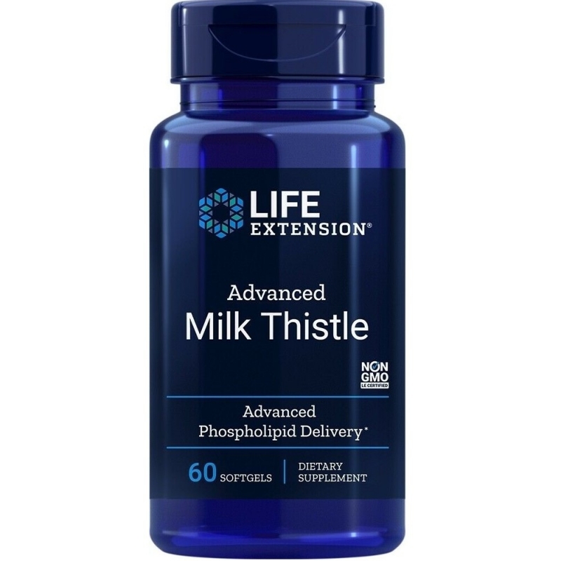 LIFE EXTENSION Advanced Milk Thistle 60 softgels