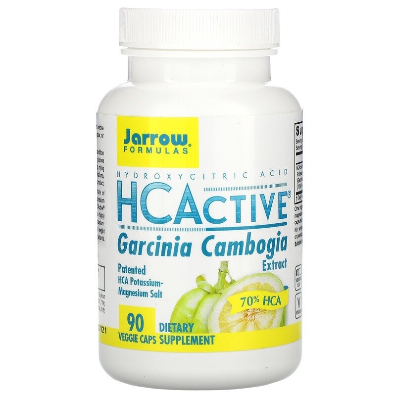 JARROW HCActive Garcinia Cambogia 90 veg caps.