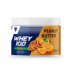 TREC Peanut Butter Whey 100 550 g Pomarańcza