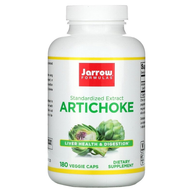 JARROW FORMULAS Artichoke 500 mg 180 veg caps.