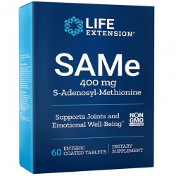 LIFE EXTENSION SAME 400 mg 60 enteric coated tabs.