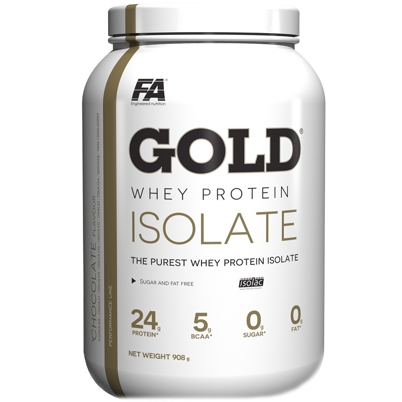FITNESS AUTHORITY Gold Whey Protein Isolate 908 g