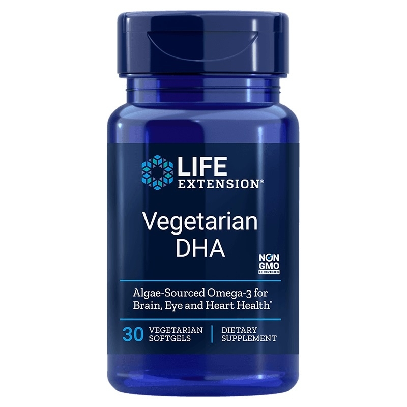 LIFE EXTENSION Vegetarian DHA 30 gels.