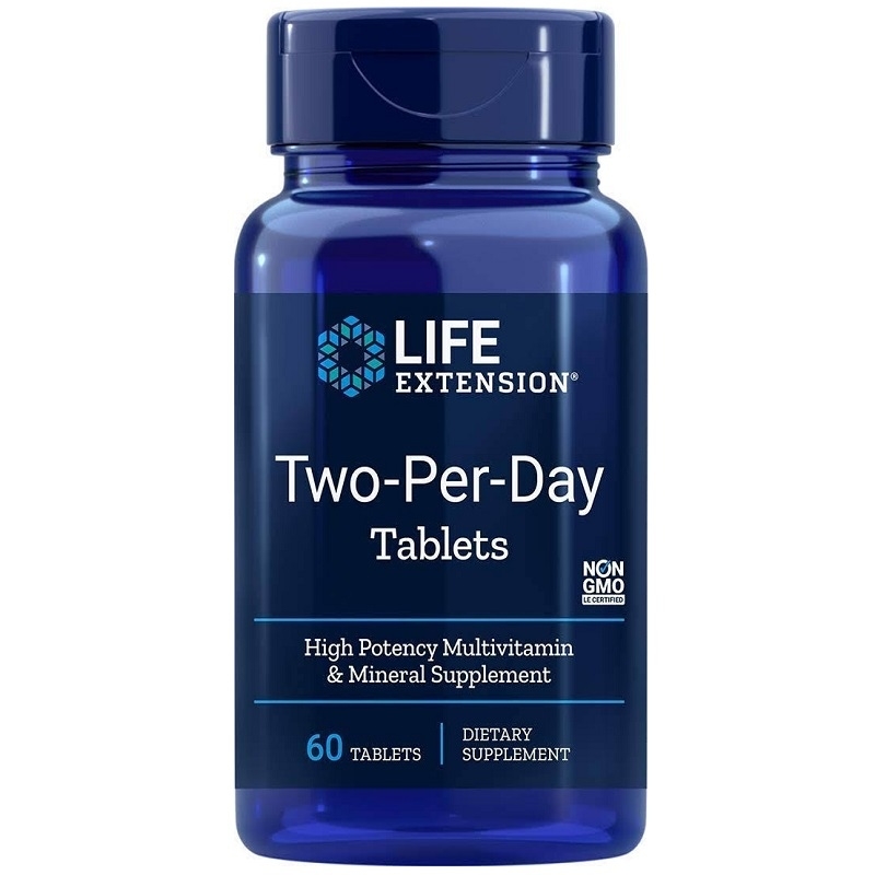 LIFE EXTENSION Two Per Day 60 tabl.