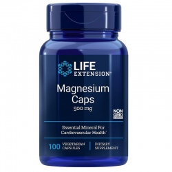 LIFE EXTENSION Magnesium Caps 500mg 100 vcaps.