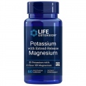 LIFE EXTENSION Potassium + Extended Relese Magnesium 60 vcaps.