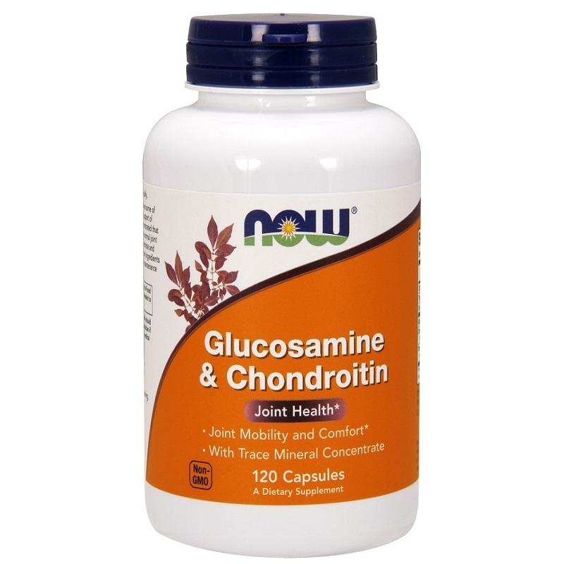 NOW Foods Glucosamine & Chondroitin - 120 kaps.