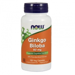 NOW Foods Ginko Biloba 60 tablets 