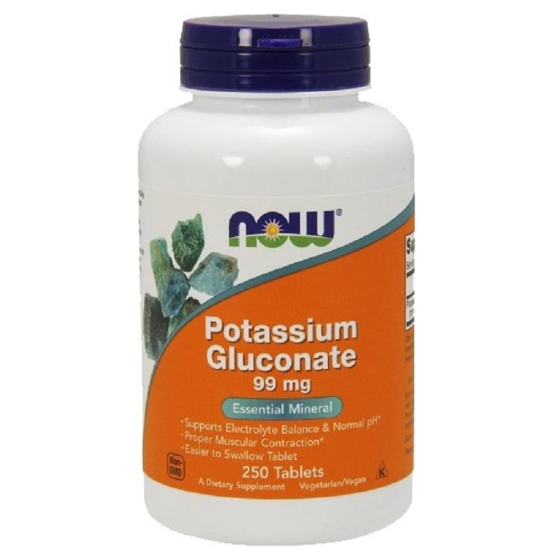 NF Potassium Gluconate 250 tabs.