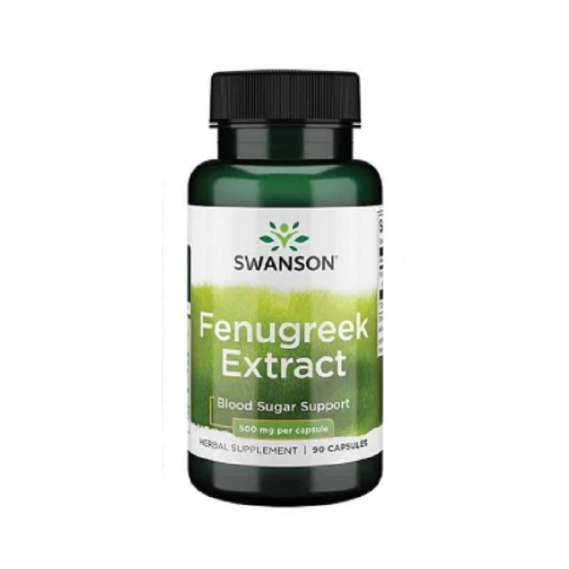 SWANSON Fenugreek Extract 500 mg 90 caps.