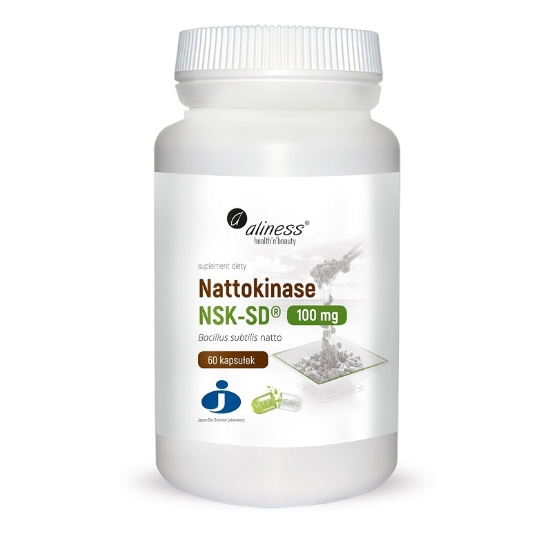 ALINESS Nattokinase NSK-SD 100 mg 60 vcaps