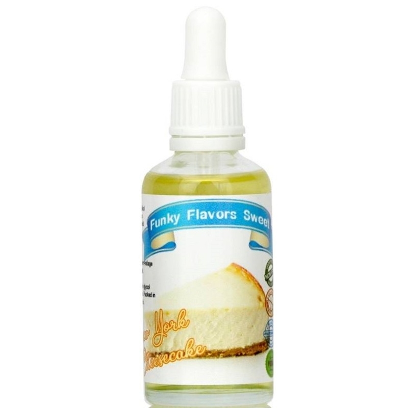 FUNKY FLAVORS Aromat Słodzony 50 ml New York Cheesecake / Sernik Nowojorski