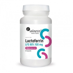 ALINESS Lactoferrin LFS 90% 100mg 30 kaps.