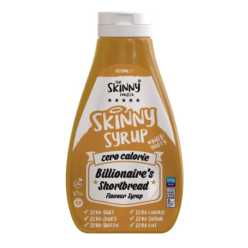 Skinny Food Skinny Syrup 425ml Billionaires Short.