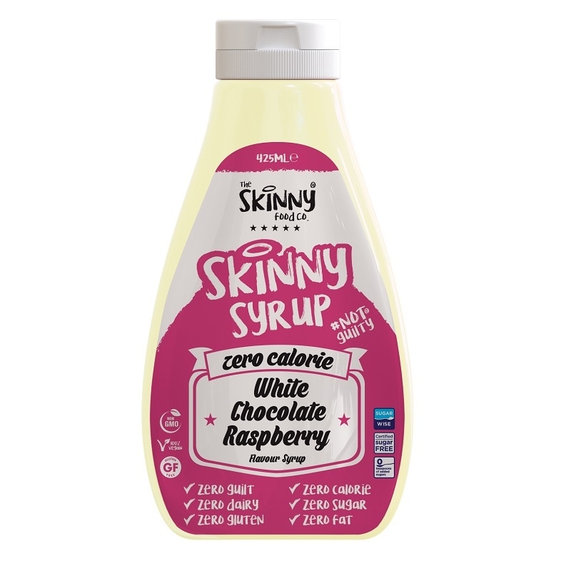 Skinny Food Skinny Syrup 425ml Biała Czek.Malina