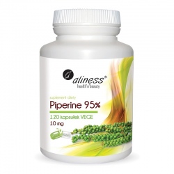 ALINESS Piperyna 95% 10mg 120 vcaps.