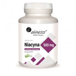 ALINESS Niacyna 500mg 100 vcaps.