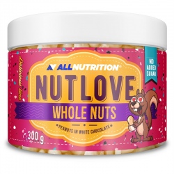 Allnutrition Nutlove Nuts 300 g Almonds In Dark Chocolate With Raspberry Powder