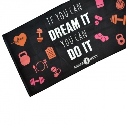 STREFA MOCY Ręcznik "If You Can Dream It You Can"