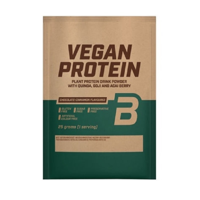 BIOTECH Vegan Protein 25g SMAKI CZEKOLADOWE (saszetka)